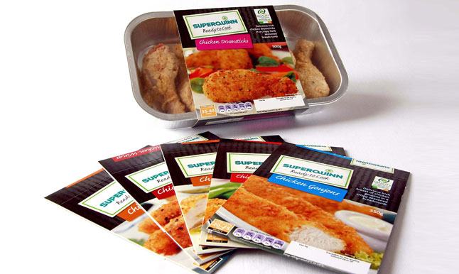 Superquinn sleeves are prepped for print & ready to use! 